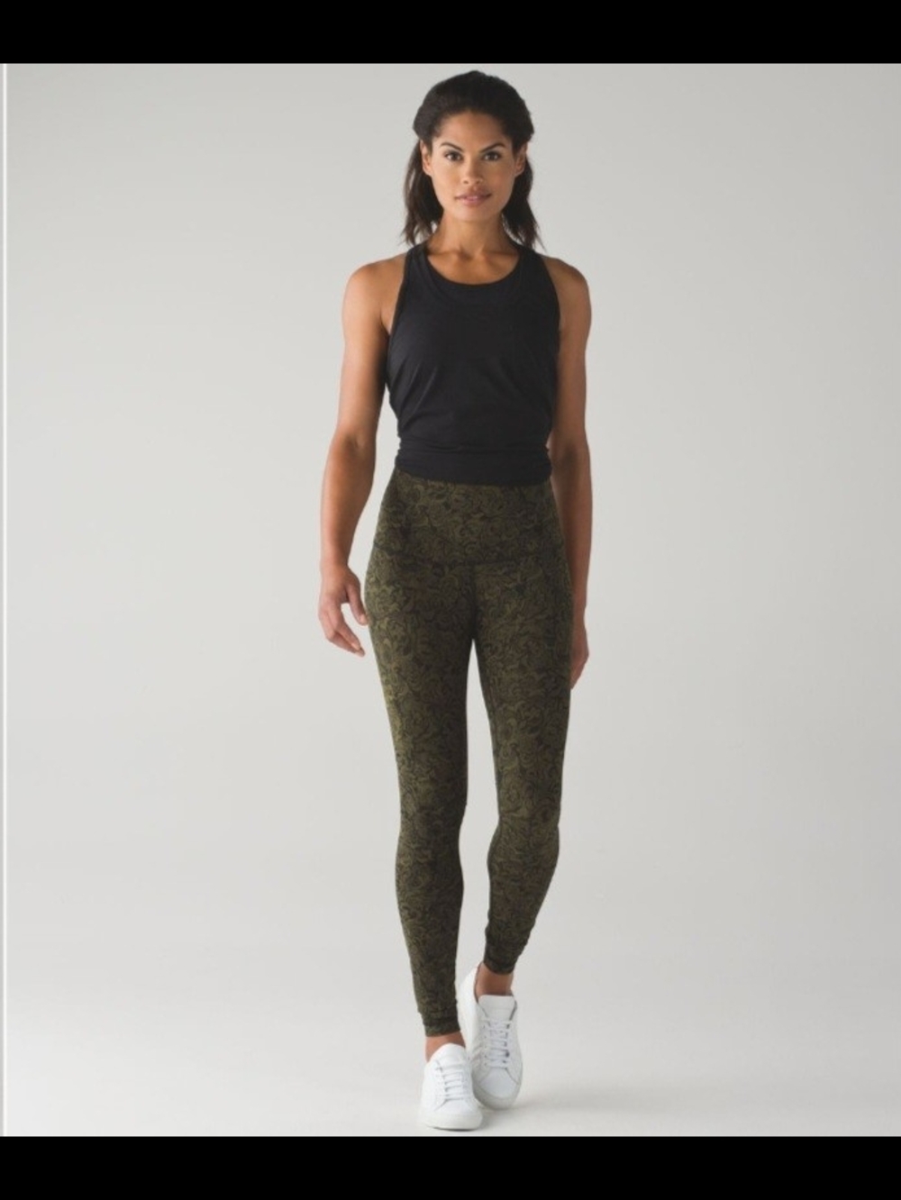 Lululemon Wunder Under High-Rise Leggings | Size 6 | Olive Green